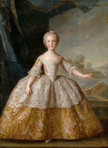 Prinses Isabella van Parma 1741-1763 als kind