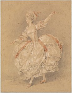 Een Danser door Jean Michel Moreau