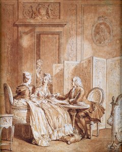 De Verklaring van Zwangerschap door Jean Michel the Younger Moreau