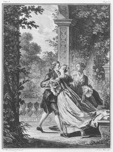 De eerste kus van de liefde, volume I, pagina 37, illustratie uit 