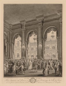 Le bal masqué donné à l