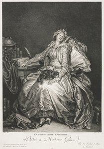 Madame Greuze slaapt, 1776