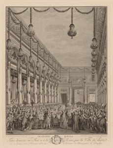 Koninklijk Feest in het Hôtel de Ville, 21 januari 1782