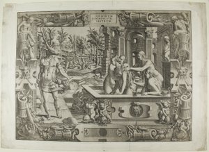 Diana en Actaeon (de metamorfose van Acteon)