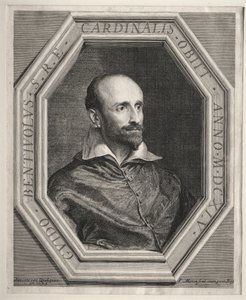Kardinaal Guido Bentivoglio, Pauselijke Nuntius aan het Hof van Lodewijk XIII door Jean Morin