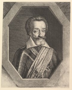 Henri IV, koning van Frankrijk door Jean Morin