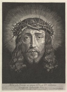 Het Heilige Gezicht met Doornenkroon, groot formaat