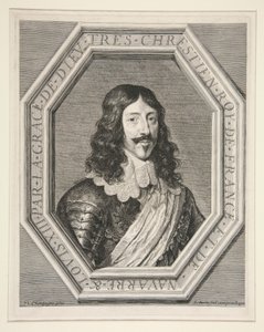 Lodewijk XIII, koning van Frankrijk (1601-1643) door Jean Morin