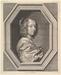 Marguerite Lemon, minnares van Antoine van Dyck door Jean Morin