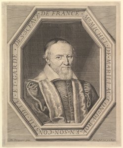 Michel de Marillac, staatsraad en zegelbewaarder door Jean Morin