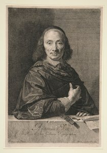Portret van Antonius Vitre door Jean Morin