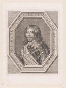 Portret van Hendrik II de Lorraine, hertog van Guise