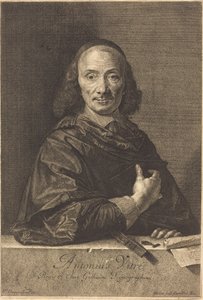 Antoine Vitre door Jean Morin after Philippe de Champaigne