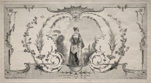 De favoriet van Flora, Arabesk door Jean Moyreau