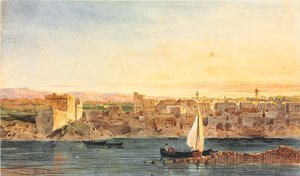 Constantinopel Sublime Port door Jean Nicolas Henri de Chacaton