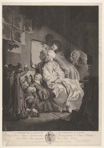 Oorsprong van schilderkunst door Jean Ouvrier