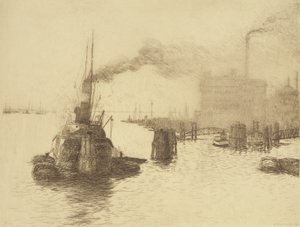 Haven, 1904 door Jean Paul Kayser