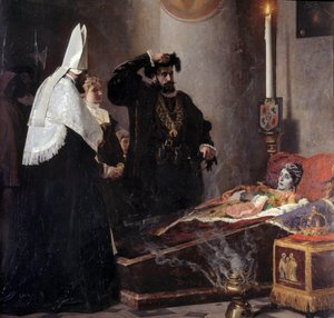 Francois Borgia (San Francisco de Borja) door Jean Paul Laurens