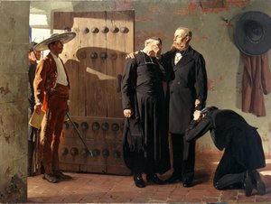 De laatste momenten van Maximiliaan, 1882