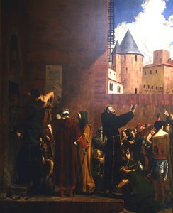 Het beleg van Carcassonne, 1209, ca. 1858-1921 door Jean Paul Laurens