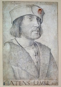 Portret van Philippe de la Platiere (1465-1499), baljuw en kapitein van Nantes bijgenaamd 