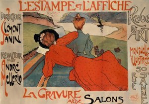 L’ESTAMPE ET L’AFFICHE / LA GRAVURE AUX SALONS door Jean Peske