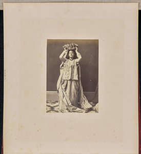 [Portret van een vrouw]. door Jean Pierre Bertrand Eugène Pégot Ogier