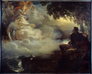 Allegorie van de staat van Frankrijk voor de terugkeer van Napoleon Bonaparte uit de expeditie van Egypte door Jean Pierre Franque