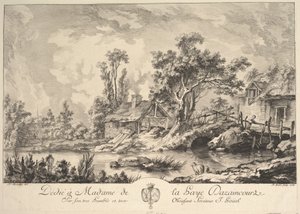 Landschap, 1759 door Jean Pierre Houel