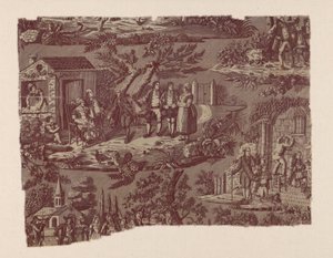La Noce de Campagne (De plattelandsbruiloft) (Meubelstof)