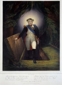 Portret van Napoleon I van zijn graf