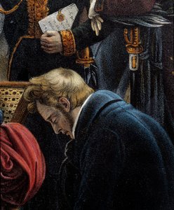 De dood van Napoleon, 5/05/1821 op Sint-Helena (detail)