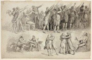 Studies voor de Eed op de Kaatsbaan