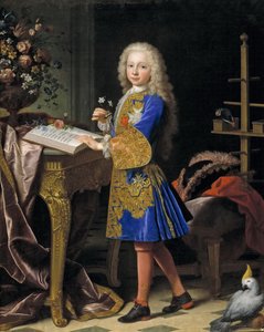 Karel III van Spanje als kind, 1724