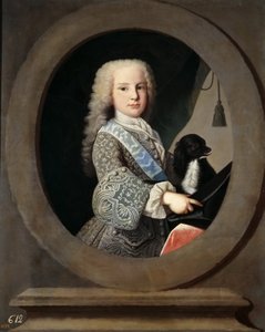 Luis Antonio Jaime van Spanje 1727-1785, de Kardinaal Infante, 1731 door Jean Ranc
