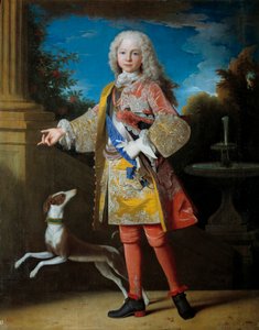 Portret van Ferdinand de Bourbon, prins van Asturië: toekomstige Ferdinand VI genaamd de Wijze door Jean Ranc