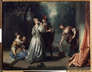 De vijf zintuigen: De geur door Jean Raoux