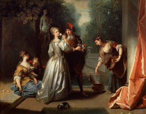 Geur uit de serie De Vijf Zintuigen, late jaren 1720 of vroege jaren 1730