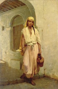 Een Waterdrager door Jean Raymond Hippolyte Lazerges