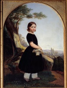 Portret van een klein meisje (Esther Debost)