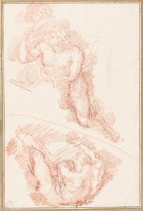 Figuren uit Laatste Oordeel door Jean Robert Ango