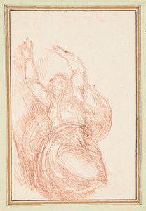 God die Licht van Duisternis Scheidt, uit het Plafond van de Sixtijnse Kapel door Michelangelo