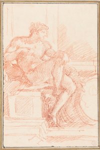 Ignudo van het Plafond van de Sixtijnse Kapel