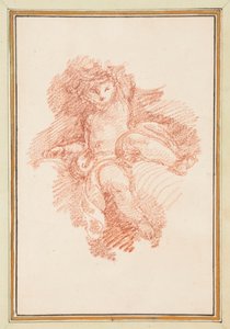 Zittende Putto