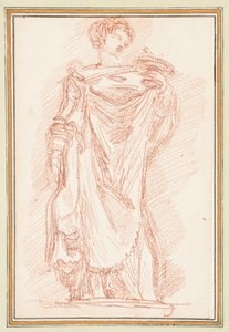 Staande Mannelijke Figuur in Chiton door Jean Robert Ango