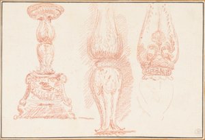 Studie van Balusters en Kandelabers