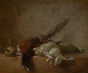 Stilleven met Wild, waarschijnlijk 1750s