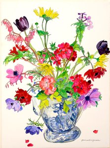 Lente in een oud-Engelse kruik door Jean Swan Gordon