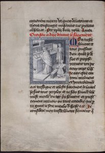 Heilige Mis met Filips de Goede. Het Getijdenboek van Filips van Bourgondië, ca. 1455