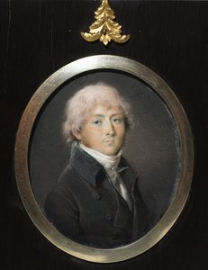 Portret van een man door Jean Urbain Guerin